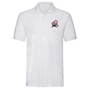 Mens Japan Cotton Pique Polo - White - Front 