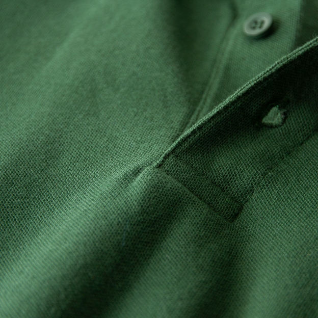 Ireland Classic Cotton Pique Polo Bottle - Neck