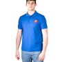 France Classic Cotton Pique Polo Royal - Front 