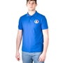 Italy Classic Cotton Pique Polo Royal - Front 