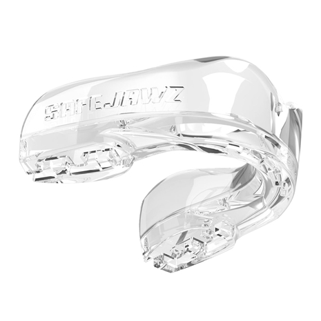 SafeJawz Intro Series Clear Mouthguard - Front