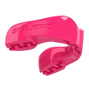 SafeJawz Intro Series Pink Mouthguard - Front