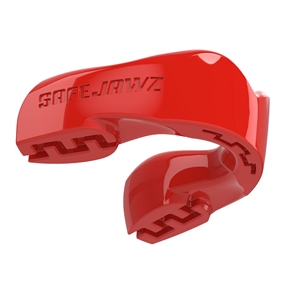 SafeJawz Intro Series Red Mouthguard - Front