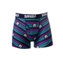 Bawbags Scotland Mens Striped Underwear - Navy - Front 