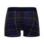 Bawbags Scottish Mens 3 Pack Boxer Shorts - Navy - Tartan Back 