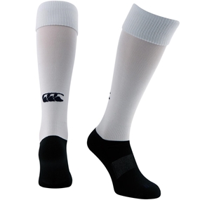 Canterbury Playing Socks White - Front