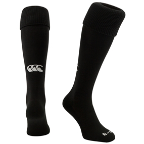 Canterbury Playing Socks Black - Front