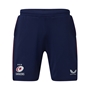 Saracens Mens Training Fleece Shorts - Navy 2023 - Front 