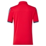 Scarlets Mens Limited Edition Media Polo - Red 2023 - Back 