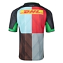 Harlequins Mens Home Rugby Shirt - Short Sleeve 2024 - Back 