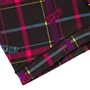 Bawbags Techno Tartan Mens Cool de Sacs Boxer Shorts - Black - H 