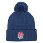 England Adults Pom Pom Beanie - Ensign Blue 2023 - Front 