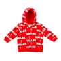 Brecrest Babies Wales Hoodie - Red - Front 