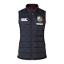 British and Irish Lions Womens Microlight Gilet Navy - Front 