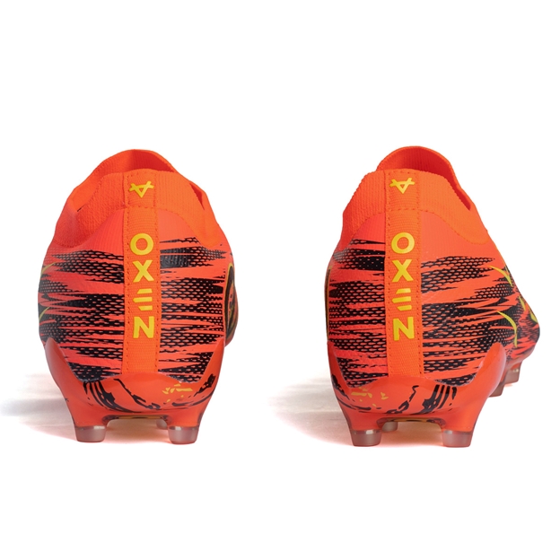 Oxen Adults Metasock All Ground Rugby Boots Orange Blaze - Back