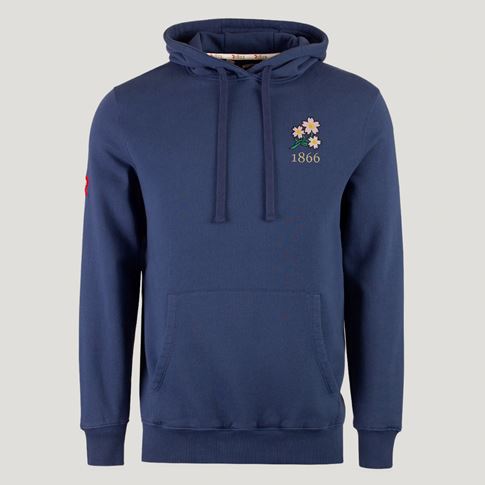 Japan 1866 Pure Cotton Hoodie – Petrol Blue