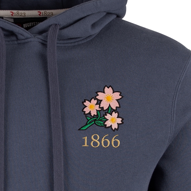 R1823 Japan 1866 Hoodie - Petrol Blue