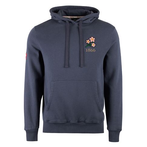 R1823 Japan 1866 Hoodie - Petrol Blue R1823 Japan 1866 Hoodie - Petrol Blue
