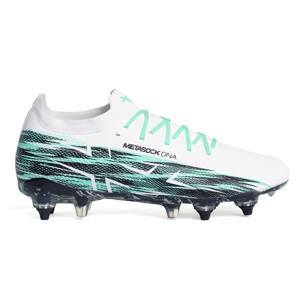 Oxen Adults Metasock Soft Ground Rugby Boots Cool Mint - Outstep