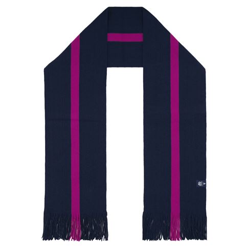 Scotland Traditional Scarf 25/26 Navy - Front Scotland Traditional Scarf 25/26 Navy - Front
