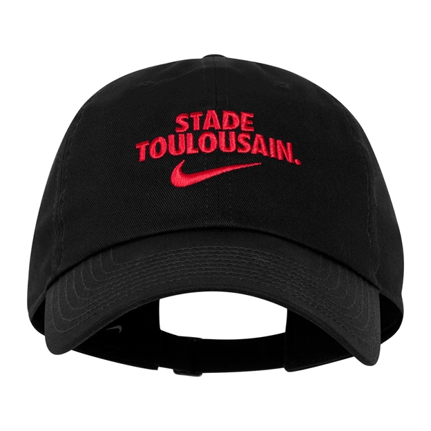Stade Toulousain Adults Baseball Cap 25/26 Black - Close-up