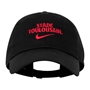 Stade Toulousain Adults Baseball Cap 25/26 Black - Close-up 