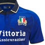 Italy Junior Home Rugby Shirt 25/26 Short Sleeve Blue - FIR Badge 
