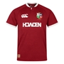 British and Irish Lions Adults Rugby Shirt Red - Front 