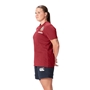 British and Irish Lions Womens Cotton T-Shirt Red - Model Side 