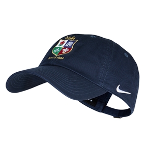 British & Irish Lions Adults Club Cap 2027 - Obsidian - Front