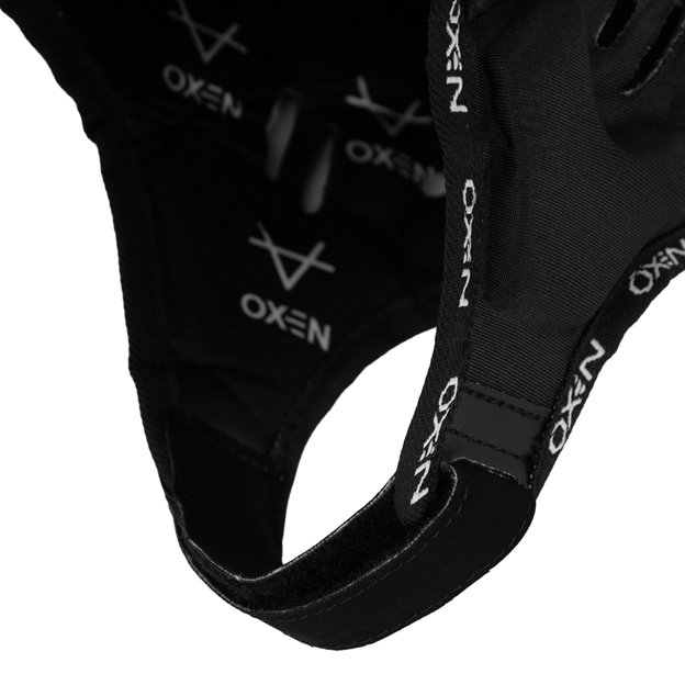 Oxen Kids Pro Headguard 25/26 Black - Chin Strap