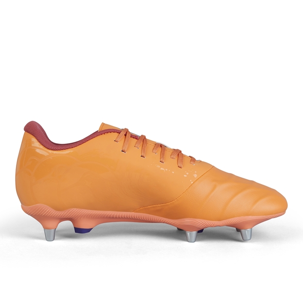 Canterbury Adults Phoenix Genesis Team Soft Ground Rugby Boots - Orange