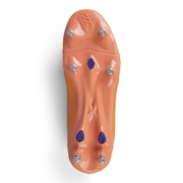 Canterbury Adults Phoenix Genesis Team Soft Ground Rugby Boots - Orange