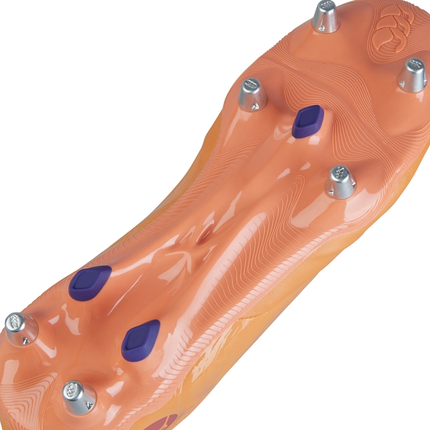 Canterbury Adults Phoenix Genesis Team Soft Ground Rugby Boots - Orange