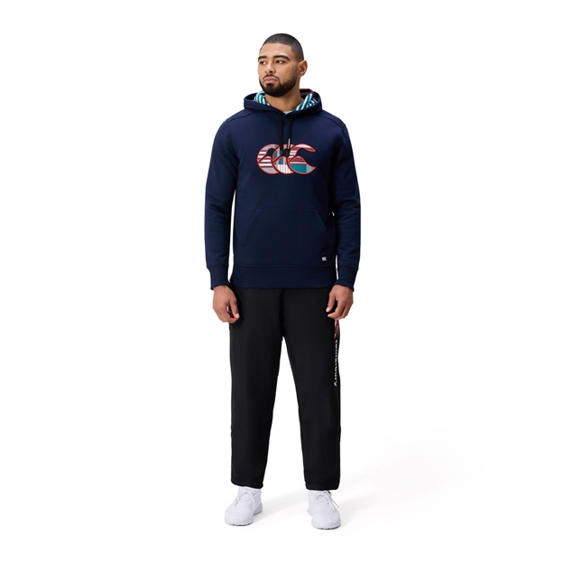 Canterbury Mens Uglies Hoodie Navy - Model