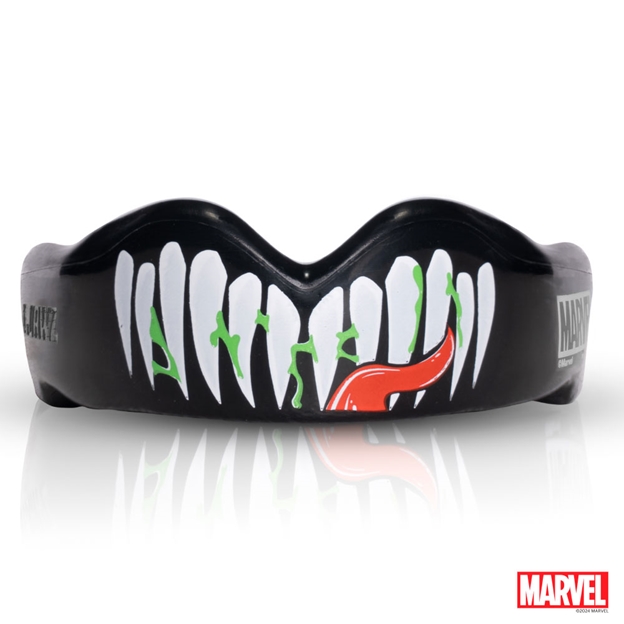 SafeJawz Marvel Venom Mouthguard Front