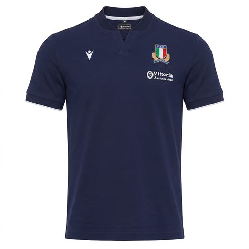 Italy Mens Athleisure Cotton Polo 26/27 – Navy