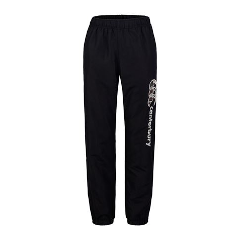 Canterbury Kids Uglies Cuff Stadium Pant Jet Black - Front Canterbury Kids Uglies Cuff Stadium Pant Jet Black - Front