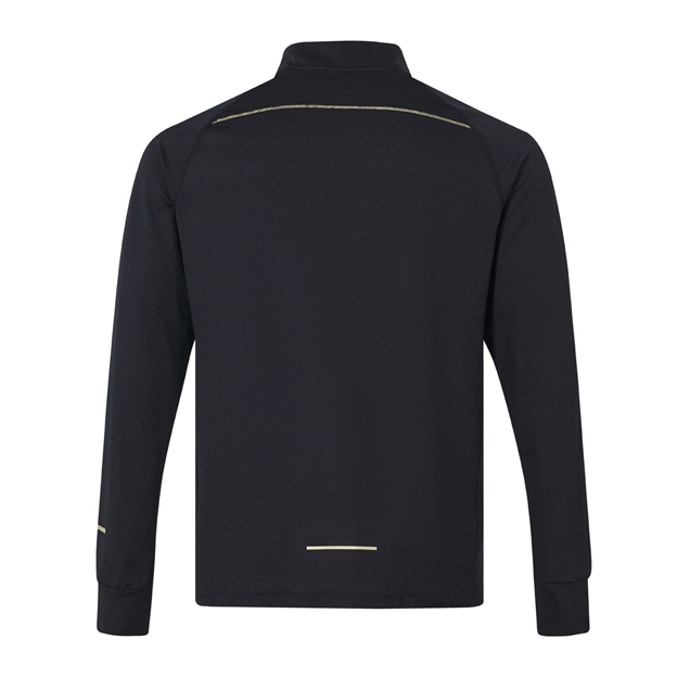 Canterbury Mens Tempo Quarter Zip Training Top Black - Back