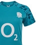 England Womens Performance Short Sleeve T-Shirt 25/26 Inkwell - RFU Rose 