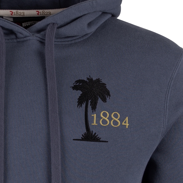 R1823 Fiji 1884 Hoodie - Petrol Blue