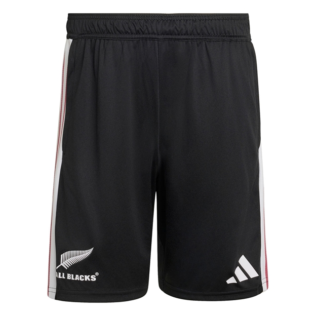 All Blacks Mens Gym Shorts 26/27 All Black - Front View