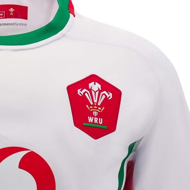 Wales Kids Away Rugby Shirt - Short Sleeve 2025 - WRU