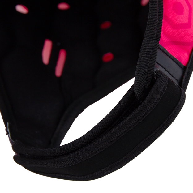 Rhino Adults Pro Headguard Pink - Chin Strap Detail
