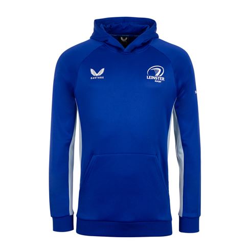 Leinster Kids Rise Pro Players Hoody 24/25 - Front Leinster Kids Rise Pro Players Hoody 24/25 - Front