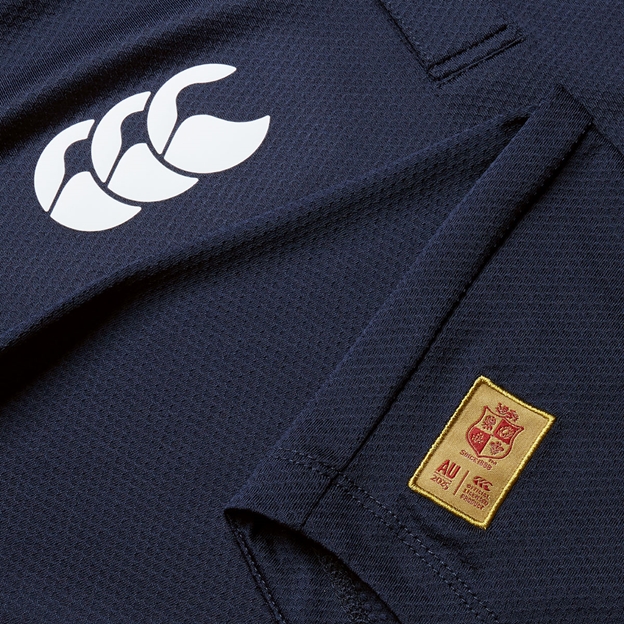 British and Irish Lions Mens Polo Navy - Canterbury