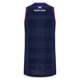 Scotland Mens Training Gym Singlet 25/26 Navy - Back 