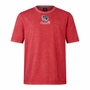 mens heritage t-shirt - red - front 