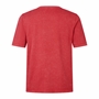 mens heritage t-shirt- red - front 