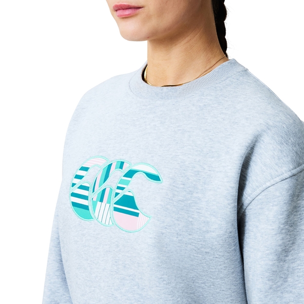 Canterbury Womens Uglies Training Sweatshirt - Grey Marl
